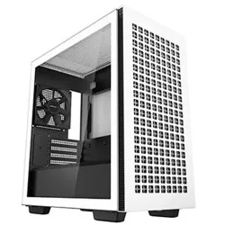 DEEPCOOL CH370 White MATX Mini Tower Cabinet (White)
