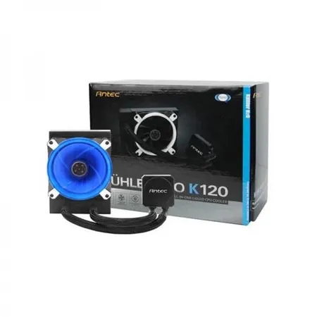 ANTEC Kuhler H2O K120 RGB 120mm CPU Liquid Cooler (Black)
