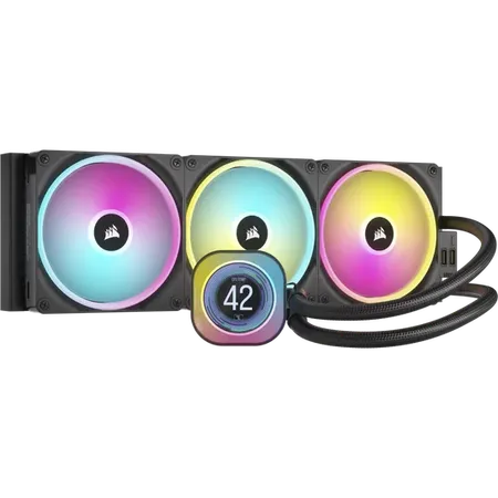 CORSAIR iCUE H170i RGB 420mm CPU Liquid Cooler (Black)