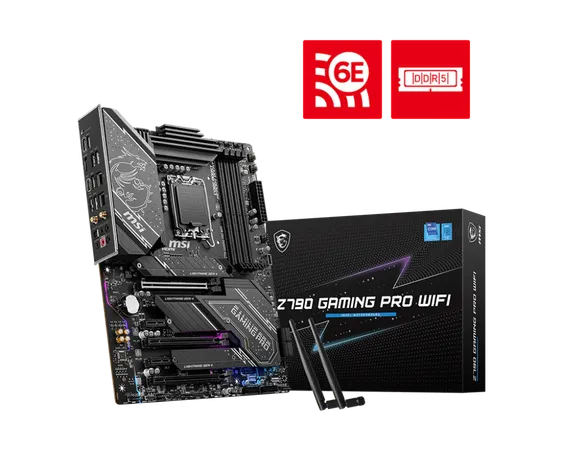 MSI Z790 GAMING PRO WIFI DDR5 INTEL LGA1700 MOTHERBOARD