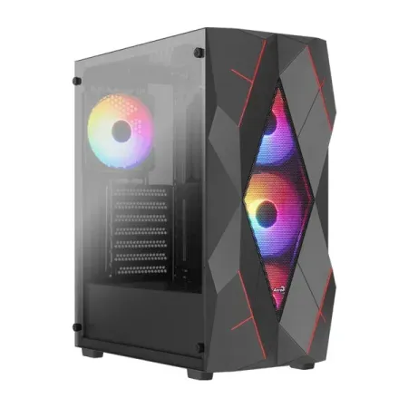 Aerocool Volcan Mid Tower Cabinet (Black)