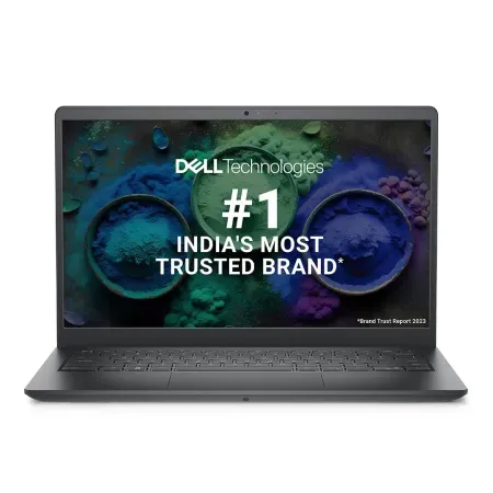 Dell 14 Laptop, 13th Gen Intel Core i3-1305U Processor/ 8GB/ 512GB SSD/14.0″ (35.56cm) FHD + Comfort view/Windows 11 + MSO’21/15 Month McAfee/Spill-resistant Keyboard/Carbon Black/Thin & Light- 1.46kg