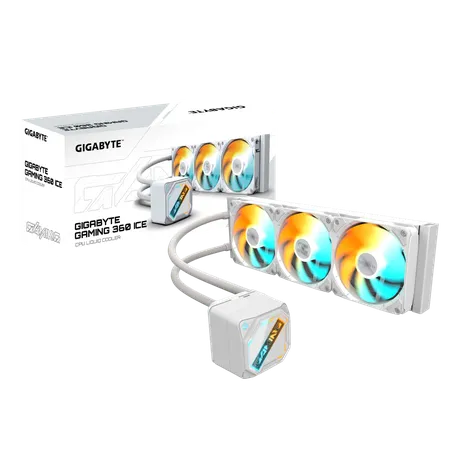 Ant Esports ICE-360 360mm Addressable RGB 2600 RPM AIO I CPU Liquid Cooler (White)