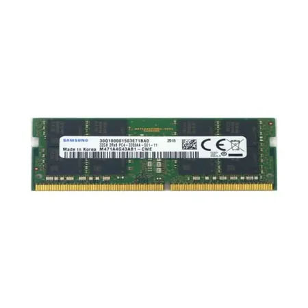 Samsung 32GB DDR4 RAM 3200MHz CL22 2Rx8 260‑Pin SODIMM Laptop Memory (Pulled Out)