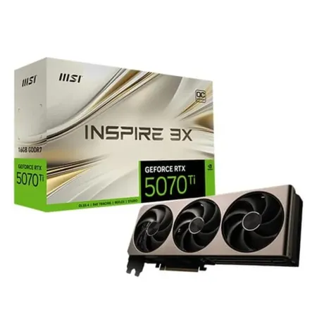 MSI GeForce RTX 5070 Ti 16G INSPIRE 3X OC 16GB GDDR7