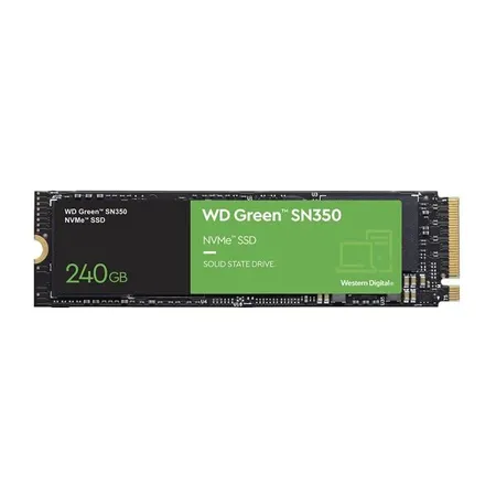 WESTERN DIGITAL Green SN350 240GB M.2 NVME Gen3 Solid State Drive (SSD)