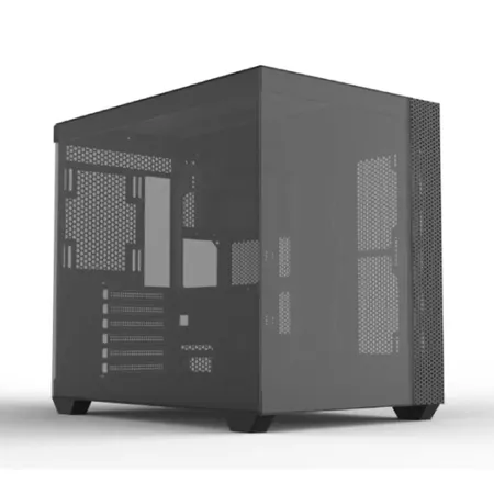 Cooler Master CD600 ARGB ATX Mid Tower Computer Case Full Transparent Sea‑View Design