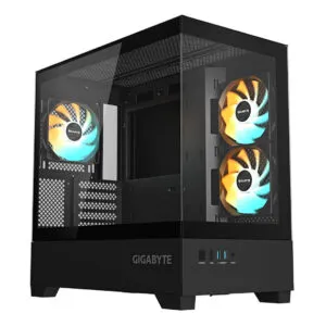 Gigabyte C201 Panoramic Ice Micro ATX Mid Tower Cabinet (GB-C201PI)