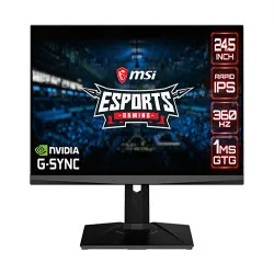 MSI OCULUX 25 INCH NXG253R FHD IPS 360HZ G-SYNC ESPORTS GAMING MONITOR WITH HEIGHT ADJUSTMENT