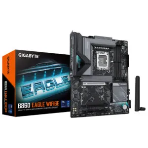 Gigabyte B860 EAGLE WIFI6E Intel DDR5 LGA1851 Socket ATX Motherboard Support Intel Core Ultra 200 Series