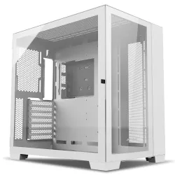 Ant Esports Crystal XL Mid Tower Cabinet With Fans White