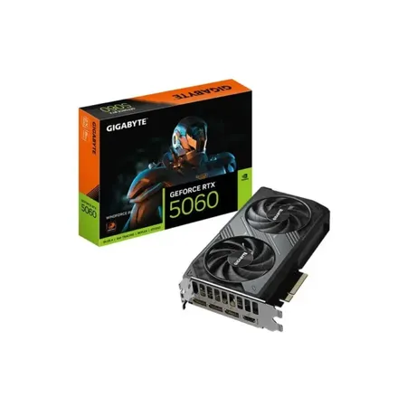 Gigabyte GeForce RTX 5060 Windforce 8GB GDDR7 Graphic Card GV-N5060WF2-8GD