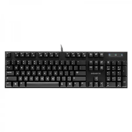 GIGABYTE Force K83 Full Size Mechanical Wired Gaming Keyboard ( Black ) ( Cherry MX Blue Switch )