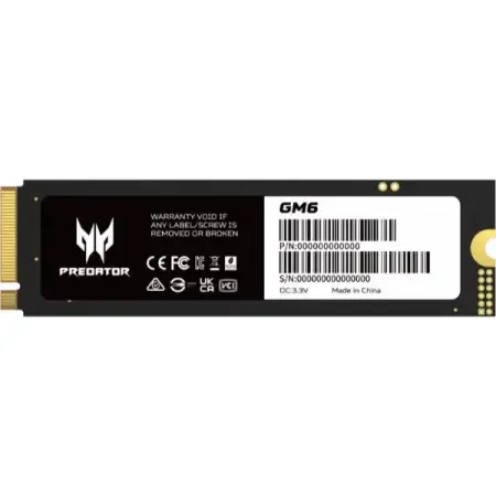 Acer Predator GM6 512GB M.2 SSD