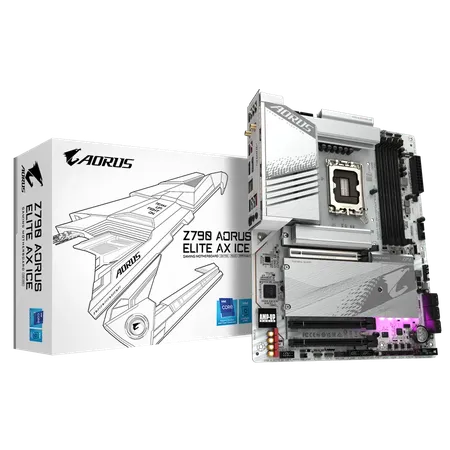 GIGABYTE Z790 AORUS ELITE AX ICE DDR5 MOTHERBOARD