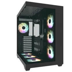 Galax HOF ALLSYNQ Mid-Tower PC CASE Black (CGHFASBB7AA)