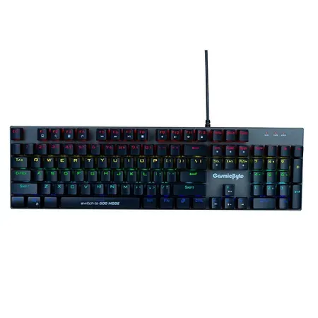 Cosmic Byte CB-GK-28 Vanth Mechanical Keyboard Outemu Red (Black/Grey)