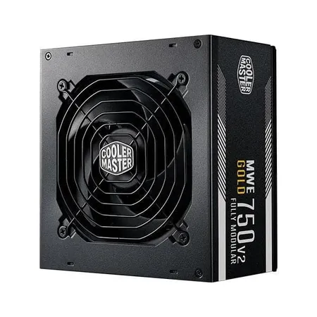 Cooler Master MWE 750 Gold V2 80 Plus Gold Certified Fully Modular Power Supply Unit - Black