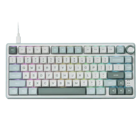 RK ROYAL KLUDGE M75 Phantom Mechanical Keyboard Brown Switch