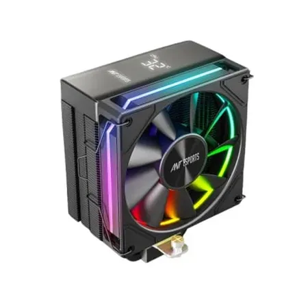 Ant Esports V6 Digital ARGB 120mm CPU Air Cooler with Temperature Display