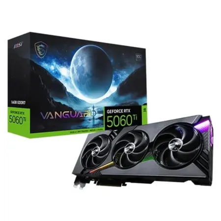 MSI GeForce RTX 5060 Ti Vanguard SOC 16GB Nvidia Graphic Card