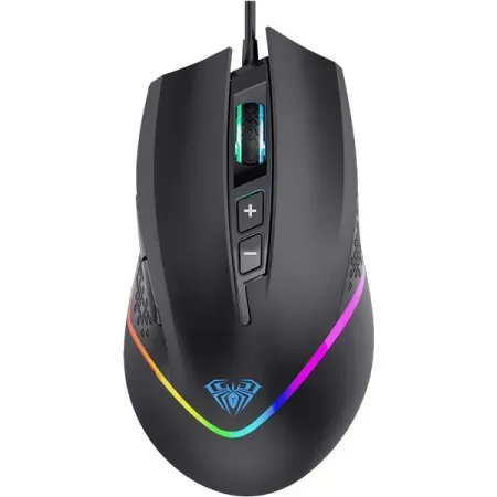 Aula F815 12800DPI Rainbow 7 Keys Macro Optical Gaming Gaming Gaming Mouse