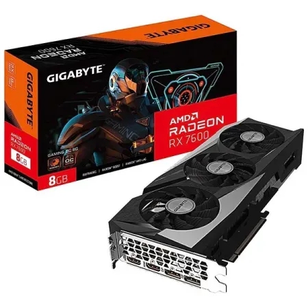 Gigabyte Radeon RX 7600 GAMING OC 8GB GDDR6 (GV-R76GAMING OC-8GD)