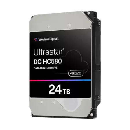 WESTERN DIGITAL ULTRASTAR DC HC580 DATA CENTER HDD 24TB