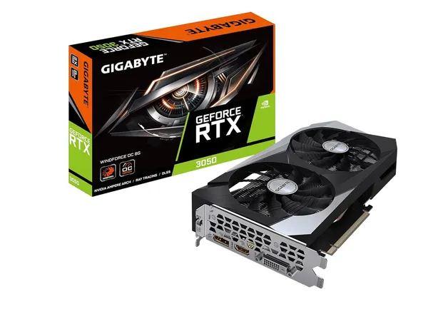 GIGABYTE GEFORCE RTX 3050 WINDFORCE OC V2 8GB GDDR6