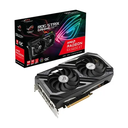 ASUS ROG Strix Radeon RX 6650 XT OC Edition 8GB GDDR6 Graphic Card ROG-STRIX-RX6650XT-O8G-GAMING