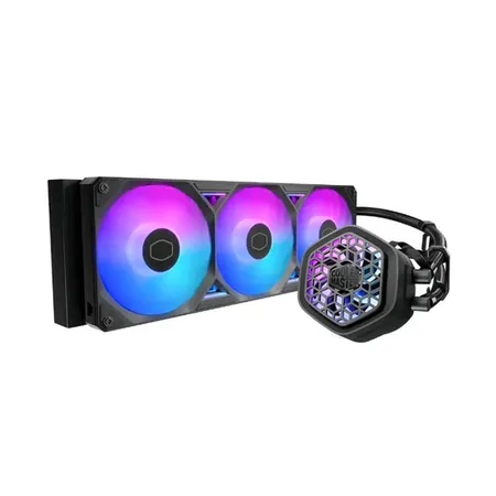 Cooler Master MasterLiquid Atmos II 360 VRM Fan ARGB Liquid CPU Cooler - Black