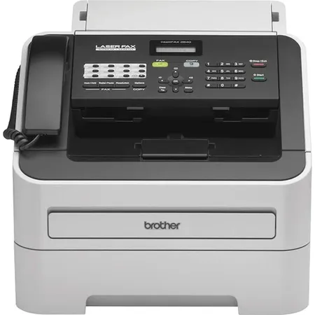 Brother FAX-2840 Monochrome Laser Fax Machine Print Copy with Telephone Functionality