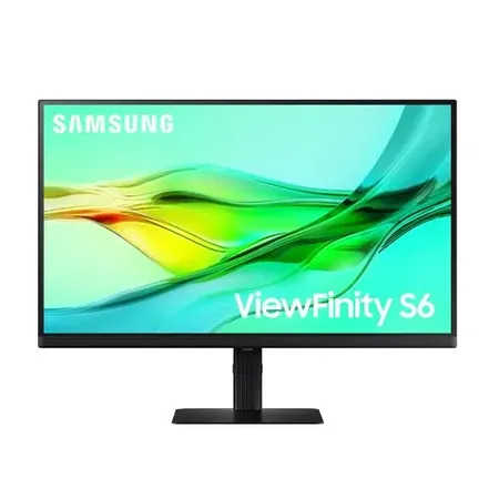 Samsung View Finity S6 27 Inch 100Hz 2560 x 1440 Resolution 5ms Response Time IPS Panel Gaming Monitors LS27D604UAWXXL