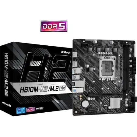 ASROCK H610M-H2/M.2 D5 MOTHERBOARD