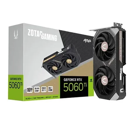 Zotac GAMING GeForce RTX 5060 Ti 16GB AMP GDDR7 (ZT-B50620F-10M)