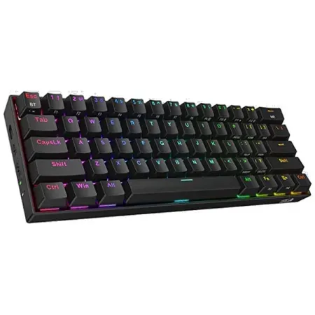 Redragon K530 Pro Draconic 60% Wireless RGB Mechanical Keyboard (Linear Red Switch, Black)