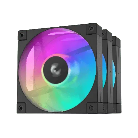 Deepcool FD12 ARGB 120mm Triple Fan Kit - Black...