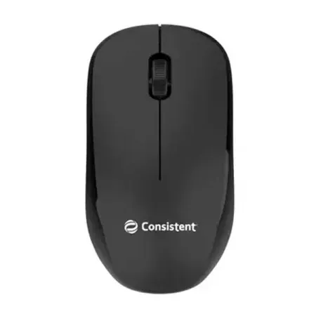 Consistent Speedoo Wireless Mouse 2.4G Portable Mobile Optical Office Mouse with USB MOW451 (Black)