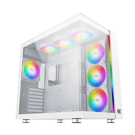 Xigmatek Endorphin Ultra Arctic ARGB White E-ATX Mid Tower Case