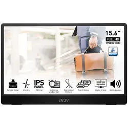 MSI PRO MP161 E2 15.6" Full-HD IPS 60Hz Portable Ultra-Slim with speaker Monitor