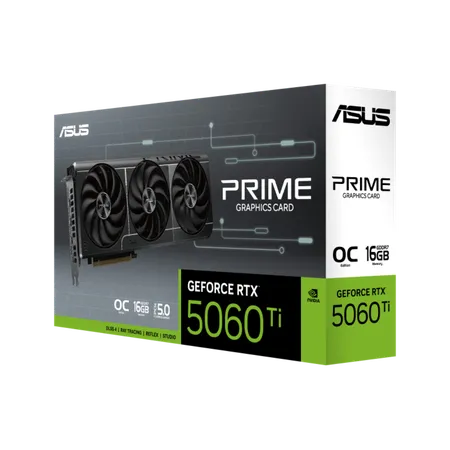 Asus Prime GeForce RTX 5060 Ti OC Edition 16GB GDDR7 Graphics Card
