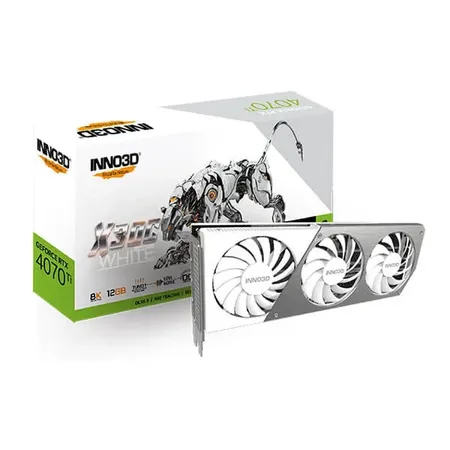 INNO3D GeForce RTX 4070 TI X3 Gaming OC White Nvidia Graphic Card