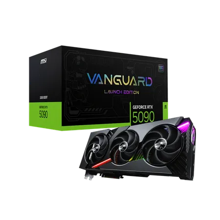 MSI GeForce RTX 5090 Vanguard SOC Launch Edition 32GB Nvidia Graphic Card