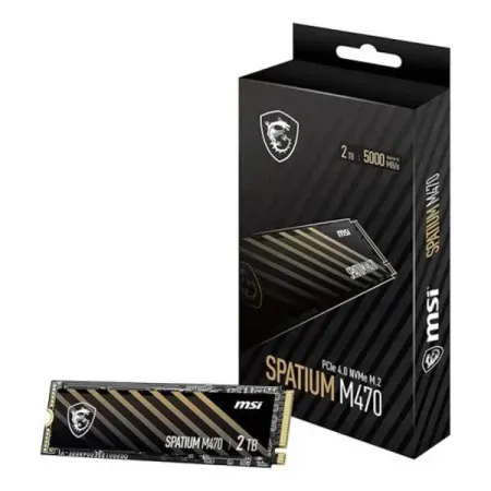 MSI Spatium M470 Pro 2Tb PCIe 4.0 NVMe M.2 Internal SSD (SPATIUM M470 PRO 2TB)