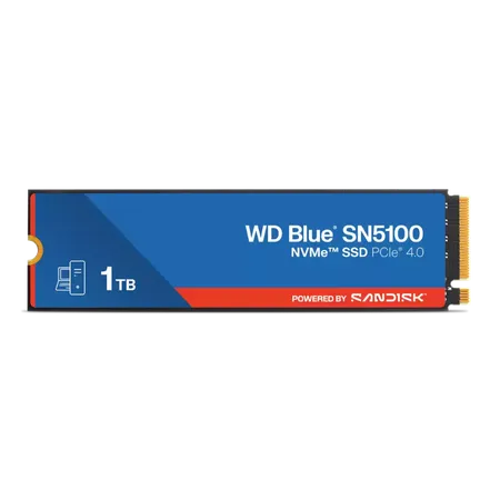 Western Digital WD Blue SN5100 1TB M.2 NVMe Gen4 Internal SSD up to 7100MB/s Read Speed