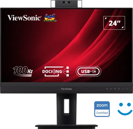 VIEWSONIC VG2457V 24 Inch FHD 100Hz IPS Panel 108% SRGB 5MS Adaptive Sync Professional Monitor
