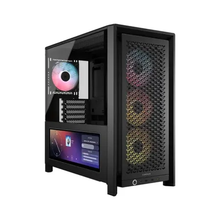 Corsair Frame 4000D LCD RS ARGB Premium Mid Tower Cabinet Black (CC-9011326-WW)