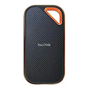 SanDisk 1TB Extreme Pro Portable SSD 2000MB/s R/W, Upto 2 Meter Drop Protection with IP55 Water and dust Resistance, Metal Enclosure, PC, MAC & TypeC Smartphone Compatible, 5Y Warranty,External SSD
