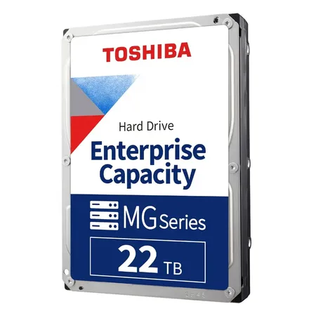 Toshiba MG10AFA22TE 22TB 3.5-Inch SATA 7200RPM Enterprise HDD