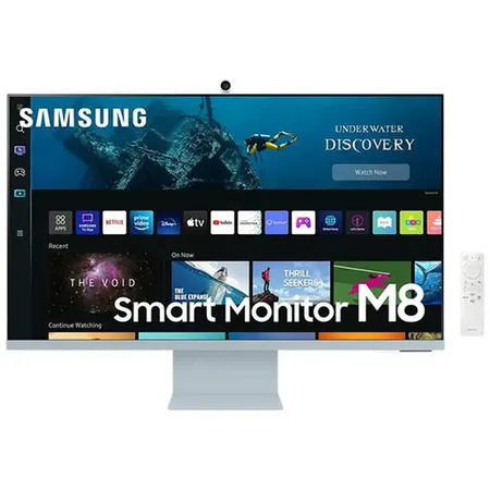 SAMSUNG M8 LS32CM80PUWXXL 32 Inch 4K UHD 60Hz VA Panel 99% SRGB 4MS Smart Monitor